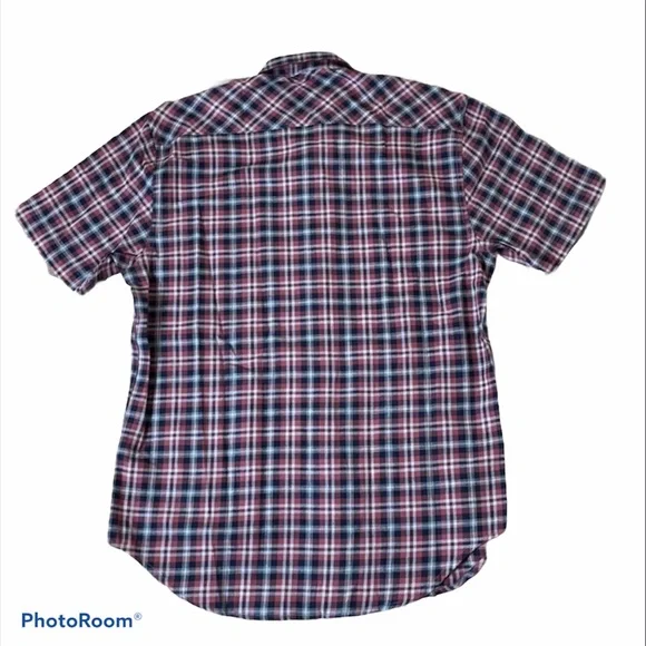 NWT COASTAORO buttoned short sleeve shirt/ Medium - Picture 2 of 10